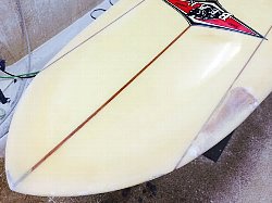 surfboard repair polyester remake nose bear 1